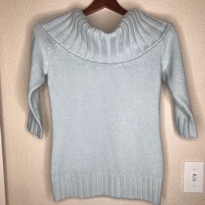Mint Colored Knit Sweater